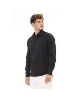 Baldinini Trend Men's Black Cotton Shirt - 44 IT