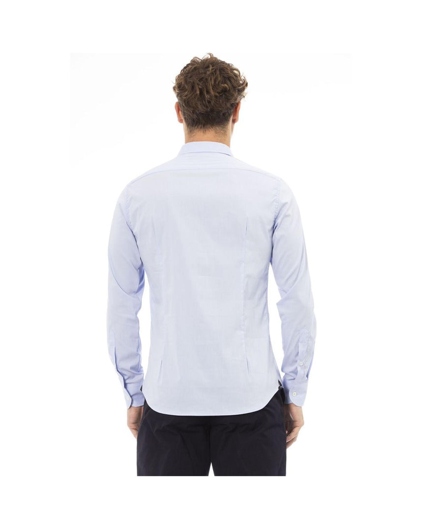 Baldinini Trend Men's Light Blue Cotton Shirt - XL