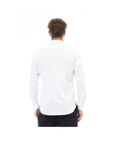 Baldinini Trend Men's White Cotton Shirt - 2XL