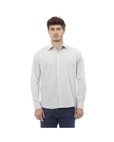 Baldinini Trend Men's Gray Cotton Shirt - L