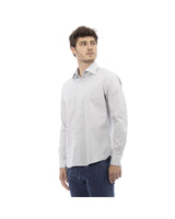 Baldinini Trend Men's Gray Cotton Shirt - L