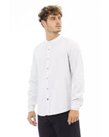 Baldinini Trend Men's White Rayon Shirt - XL