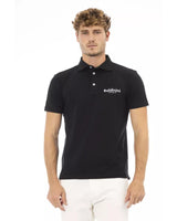 Embroidered Logo Polo Shirt with Short Sleeves S Men