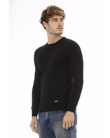 Baldinini Trend Men's Black Wool Sweater - 48 IT