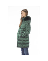 Baldinini Trend Women's Green Polyester Jackets & Coat - L