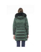 Baldinini Trend Women's Green Polyester Jackets & Coat - L