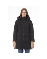 Baldinini Trend Women's Black Polyester Jackets & Coat - M