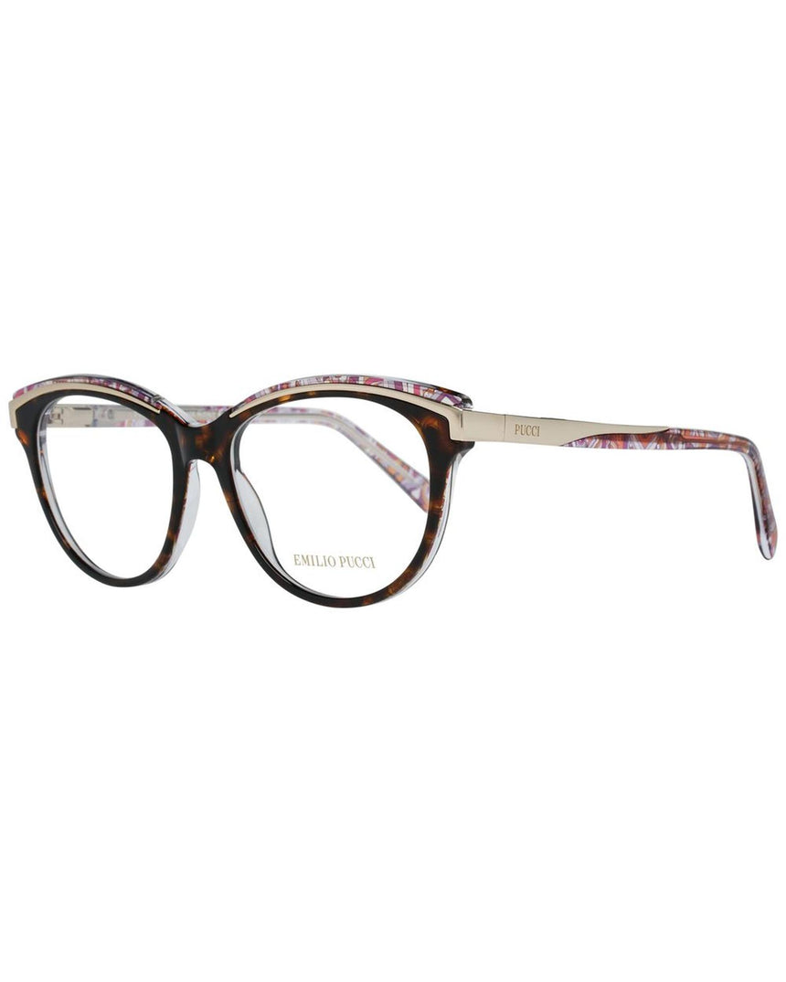 Emilio Pucci Women's Brown  Optical Frames - One Size