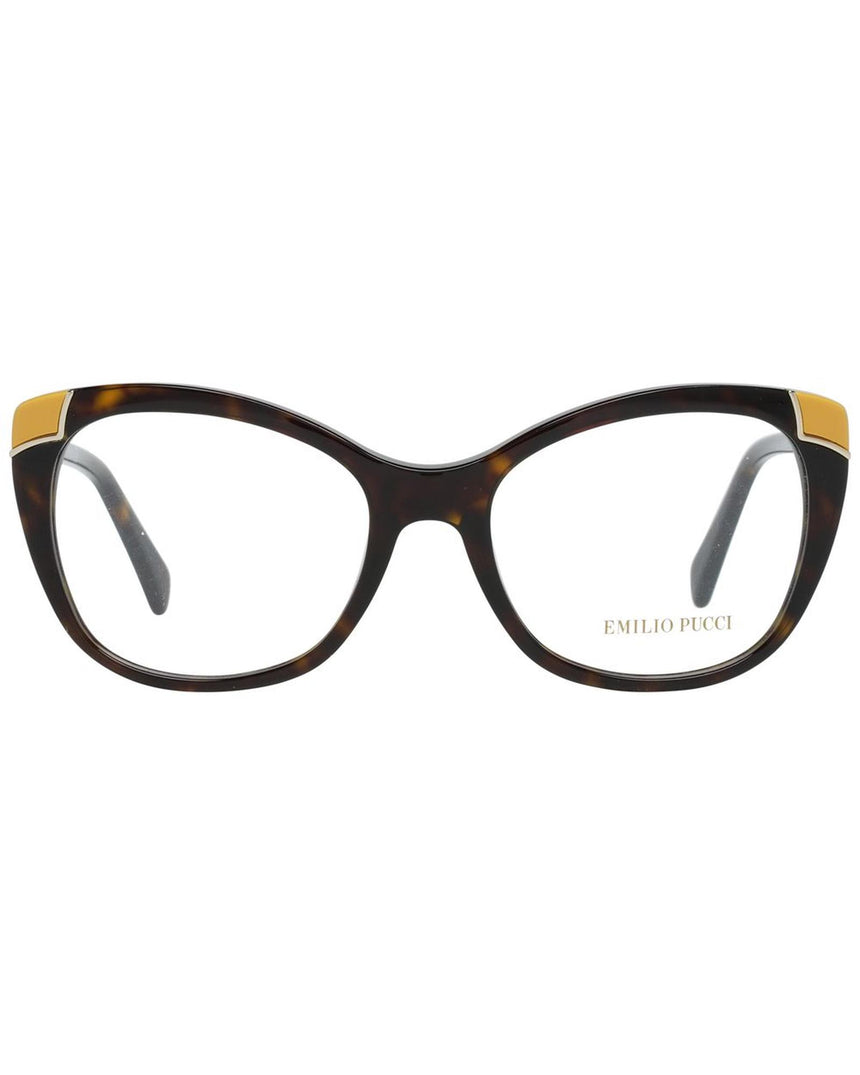 Emilio Pucci Women's Brown  Optical Frames - One Size