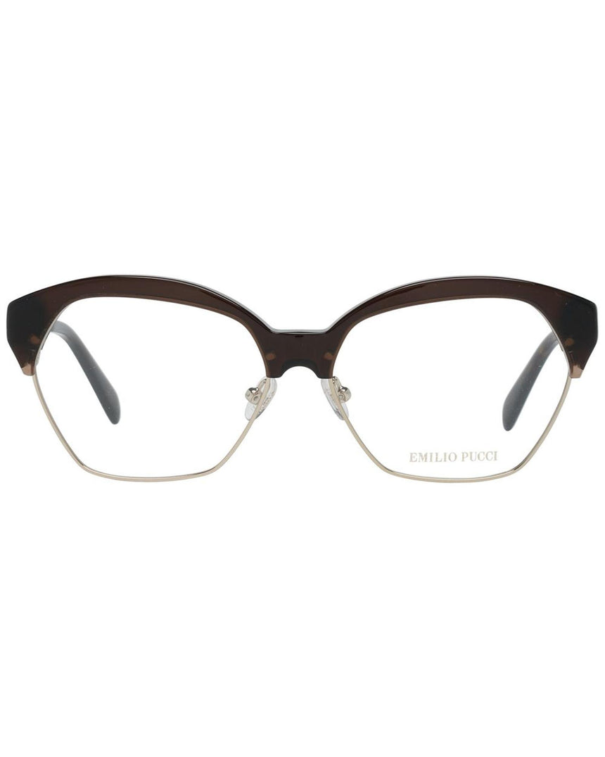 Emilio Pucci Women's Brown  Optical Frames - One Size