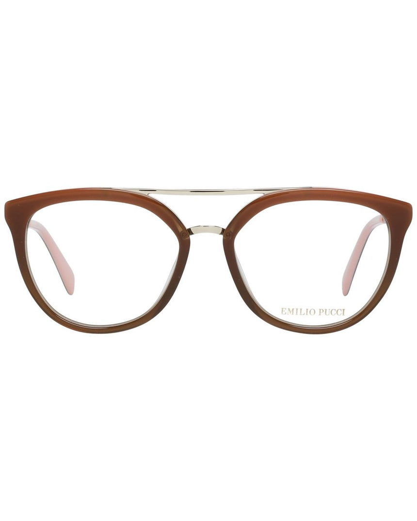 Emilio Pucci Women's Brown  Optical Frames - One Size