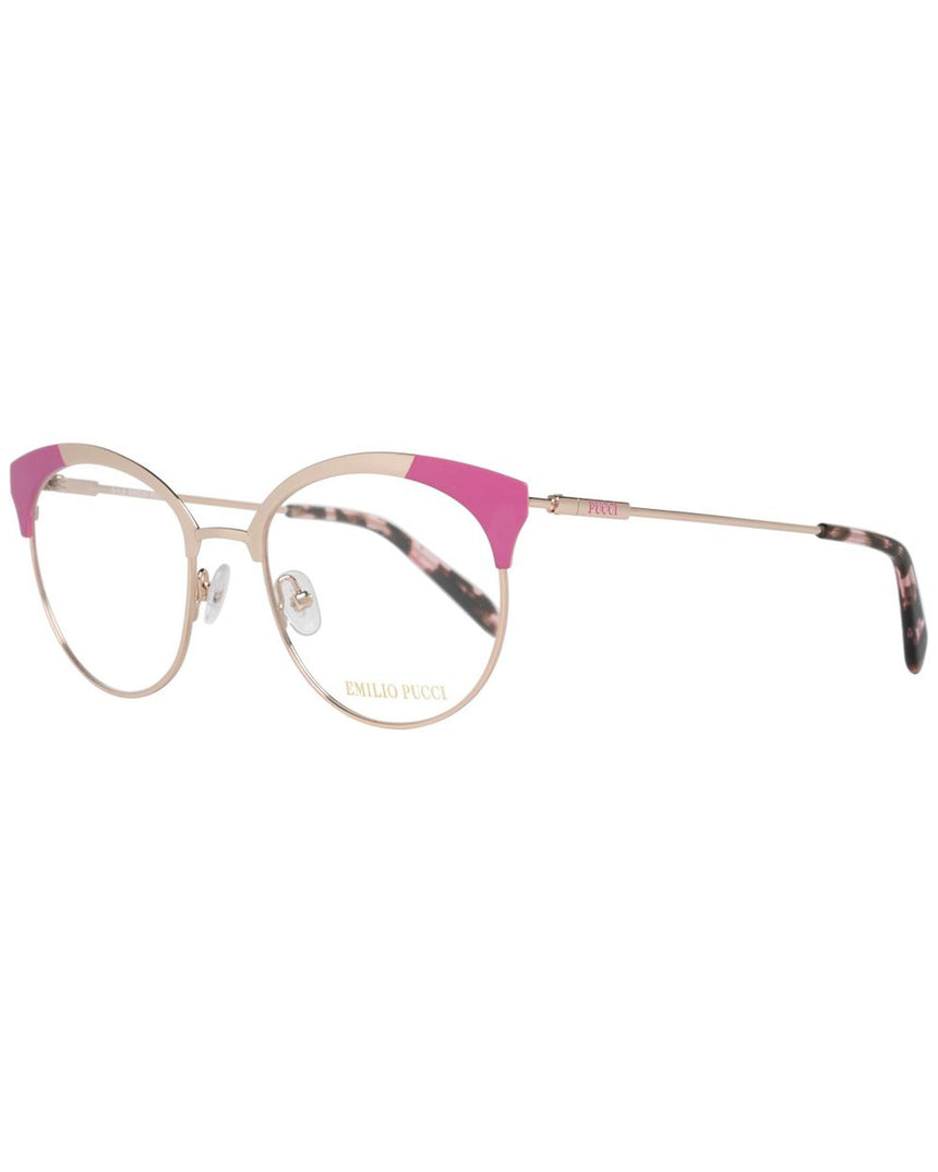 Emilio Pucci Women's Gold  Optical Frames - One Size