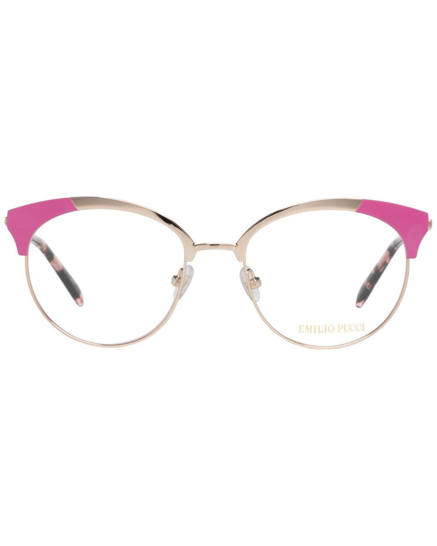 Emilio Pucci Women's Gold  Optical Frames - One Size