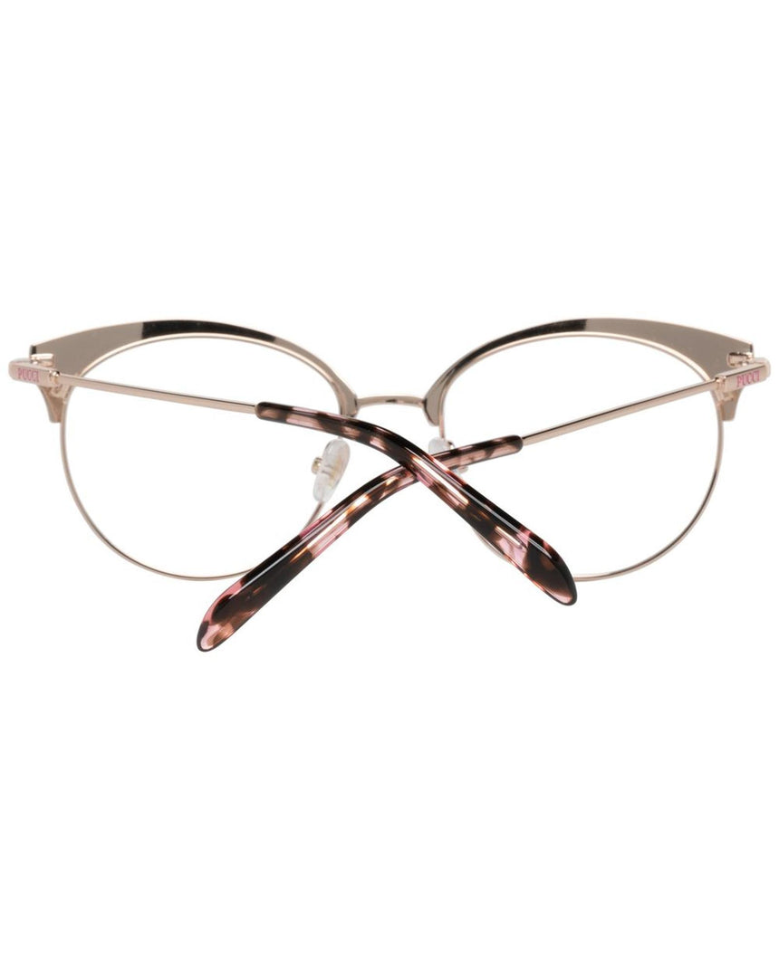 Emilio Pucci Women's Gold  Optical Frames - One Size