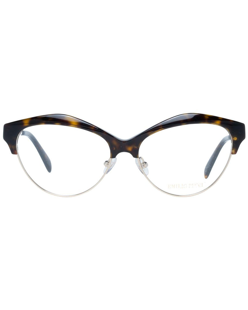 Emilio Pucci Women's Brown  Optical Frames - One Size