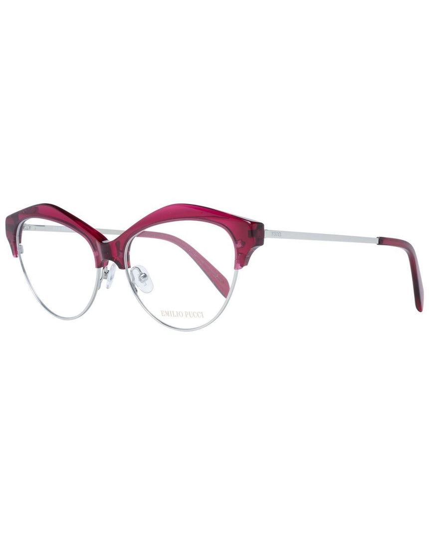 Emilio Pucci Women's Burgundy  Optical Frames - One Size