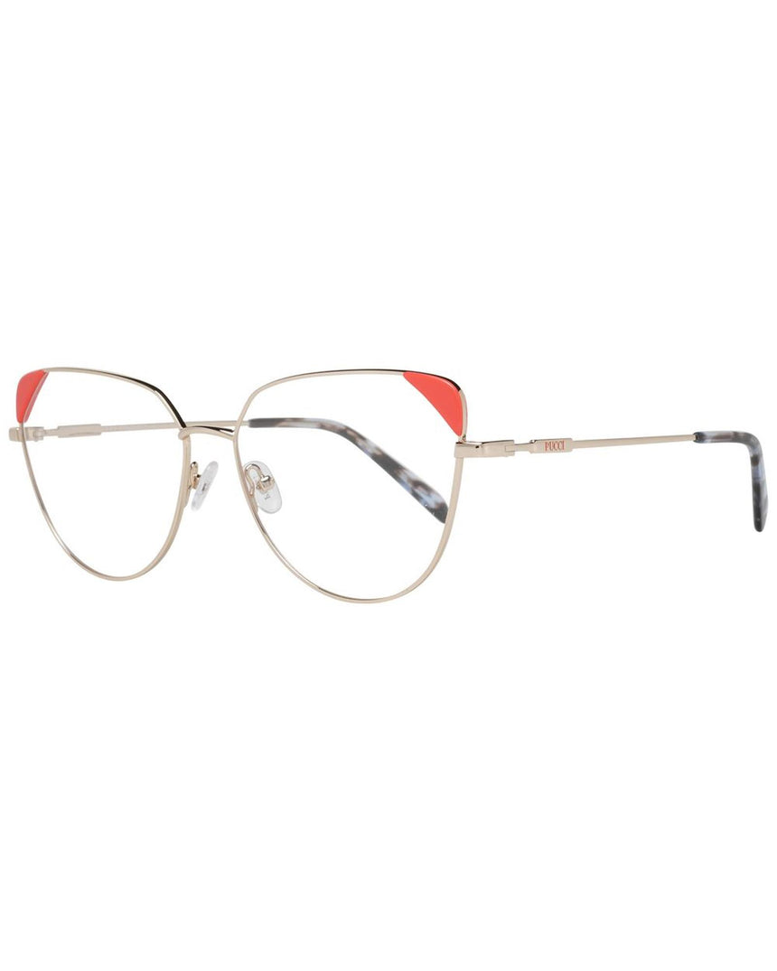 Emilio Pucci Women's Rose Gold  Optical Frames - One Size