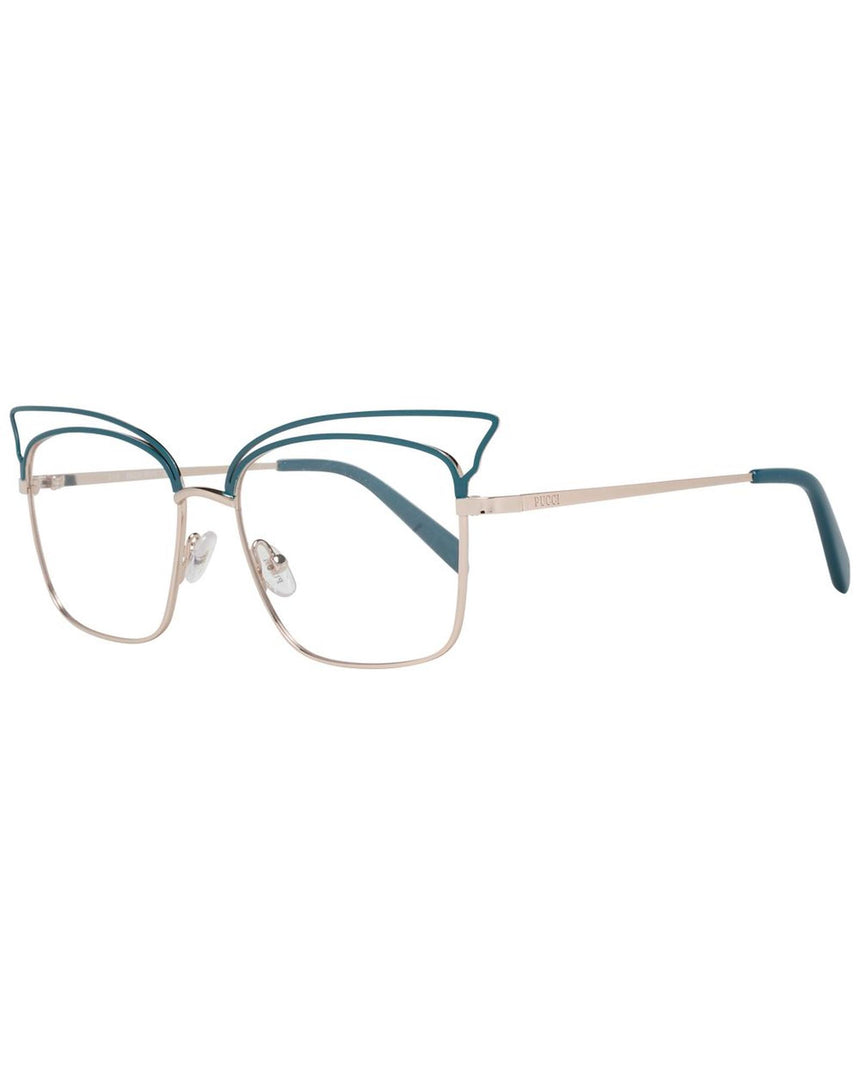 Emilio Pucci Women's Turquoise  Optical Frames - One Size