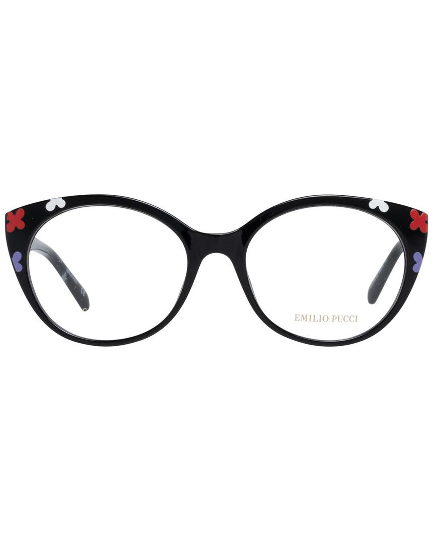 Emilio Pucci Women's Black  Optical Frames - One Size