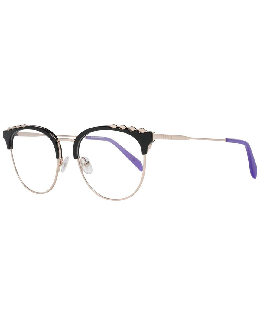 Emilio Pucci Women's Black  Optical Frames - One Size