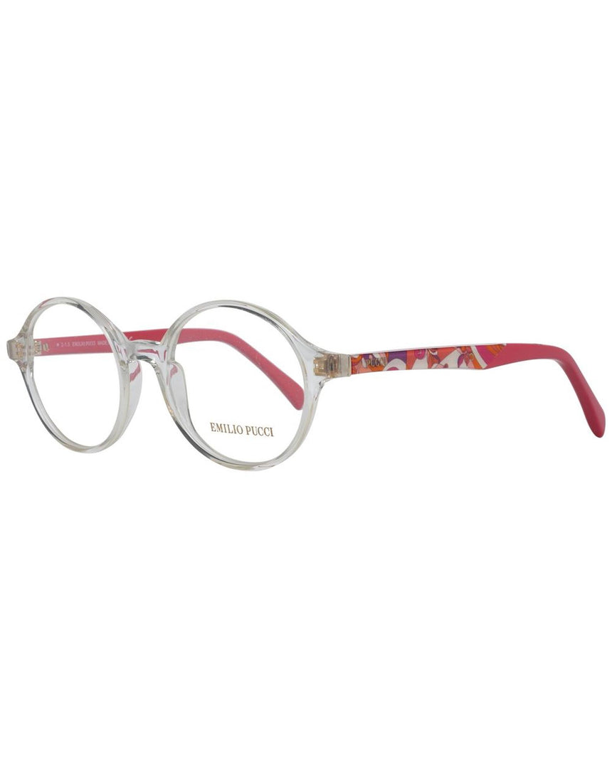 Emilio Pucci Women's Transparent  Optical Frames - One Size