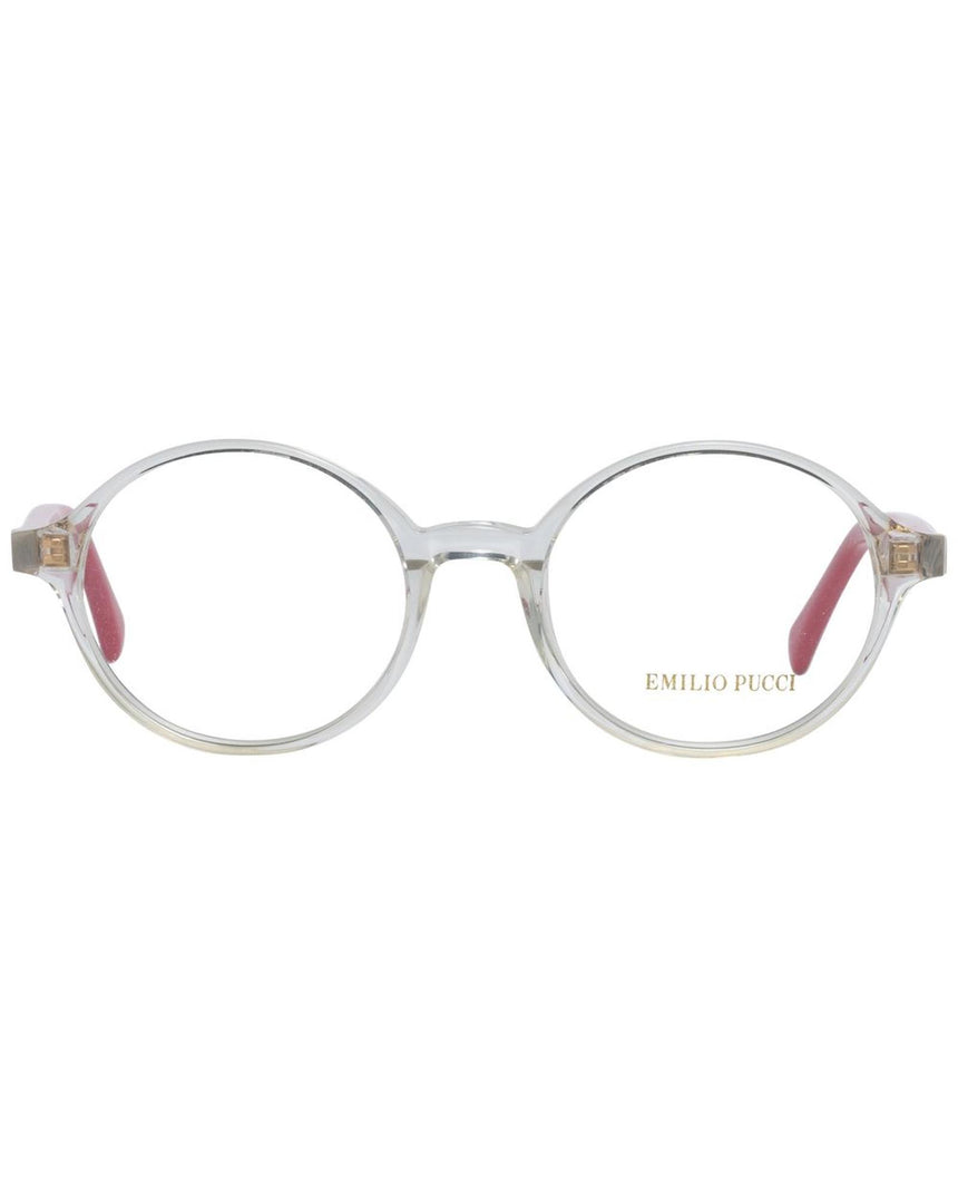 Emilio Pucci Women's Transparent  Optical Frames - One Size