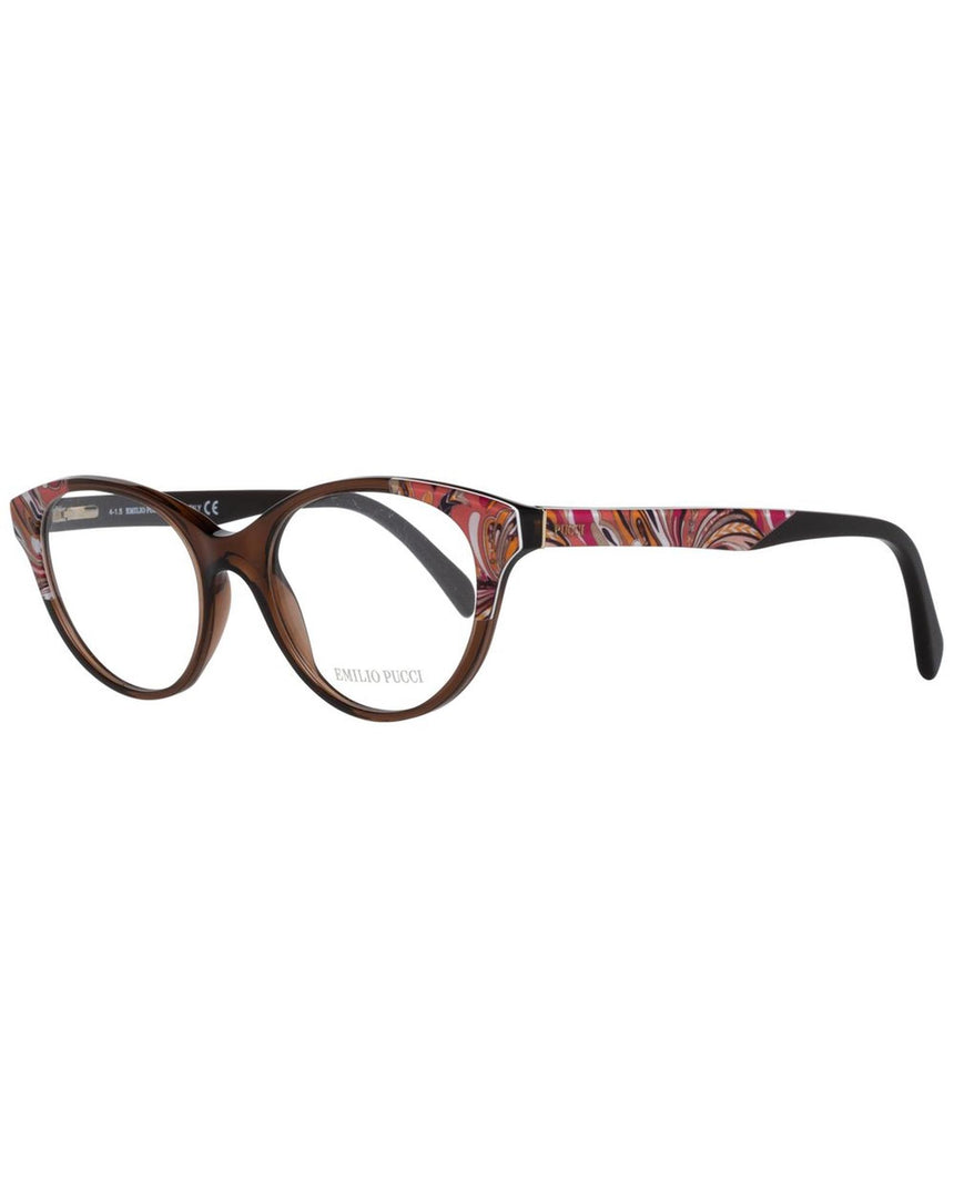 Emilio Pucci Women's Brown  Optical Frames - One Size