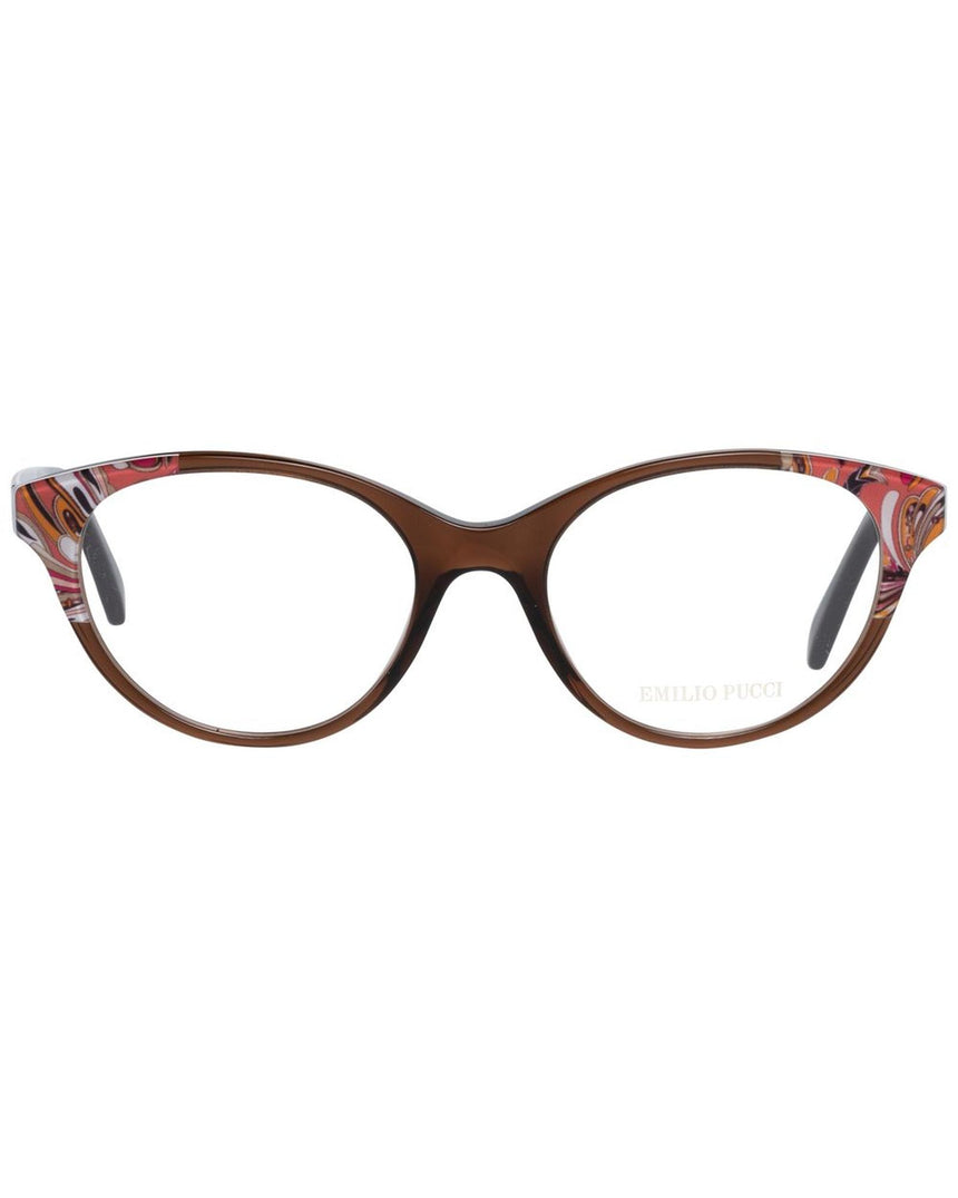 Emilio Pucci Women's Brown  Optical Frames - One Size