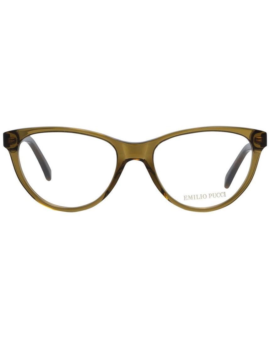 Emilio Pucci Women's Green  Optical Frames - One Size