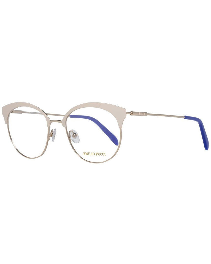 Emilio Pucci Women's Beige  Optical Frames - One Size