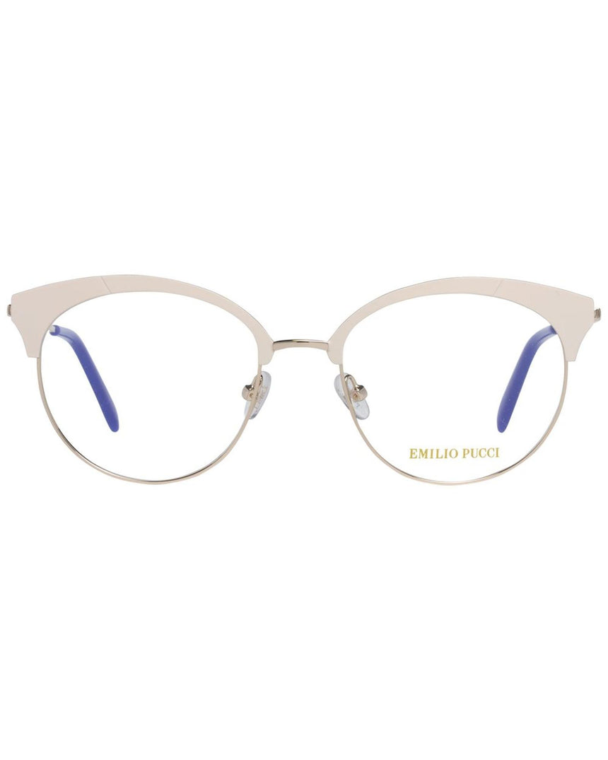 Emilio Pucci Women's Beige  Optical Frames - One Size