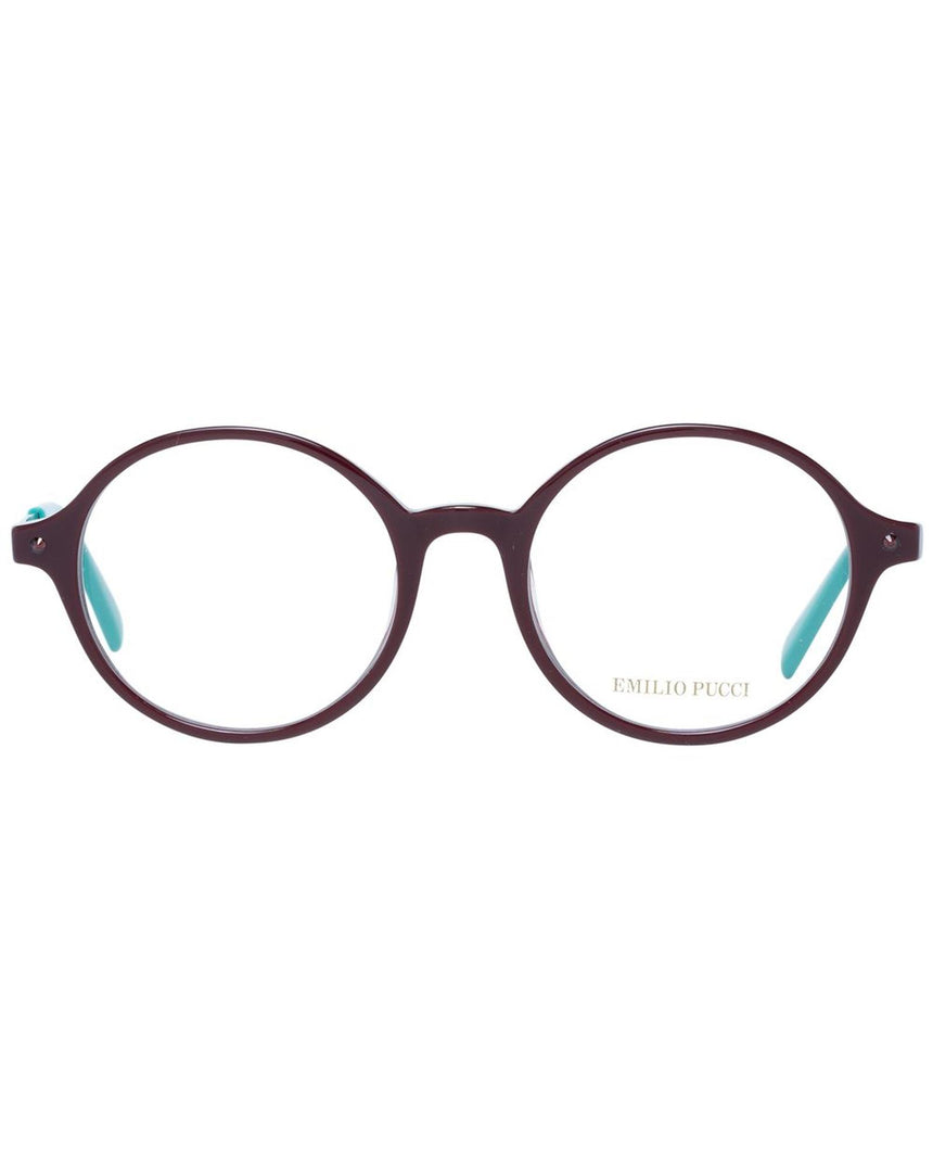 Emilio Pucci Women's Burgundy  Optical Frames - One Size