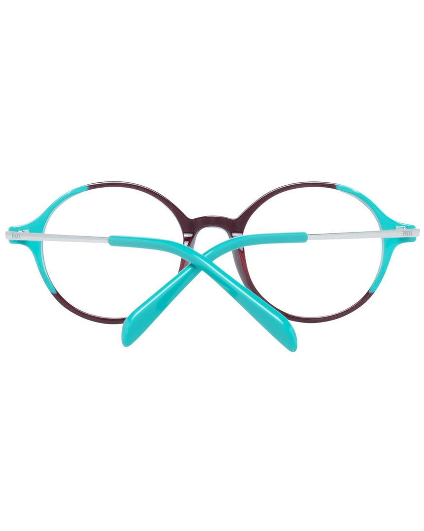 Emilio Pucci Women's Burgundy  Optical Frames - One Size