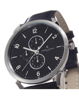 Pierre Cardin Men's Black  Watch - One Size