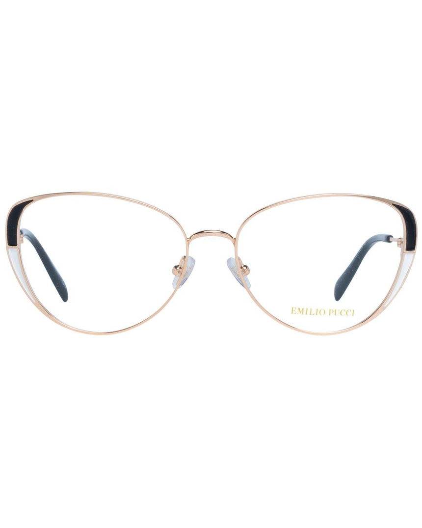 Emilio Pucci Women's Rose Gold  Optical Frames - One Size