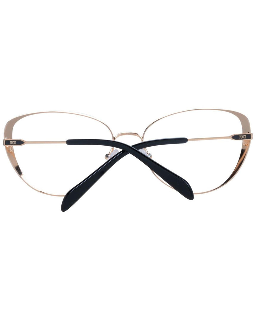 Emilio Pucci Women's Rose Gold  Optical Frames - One Size