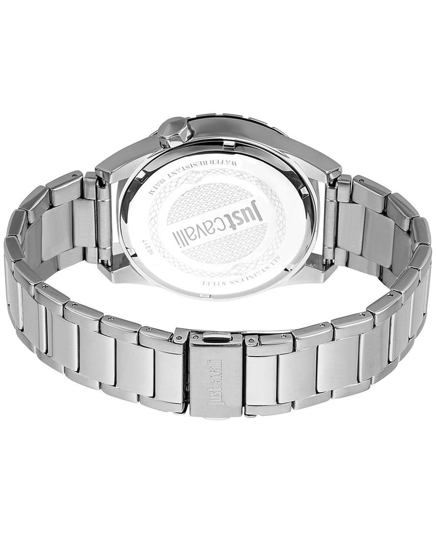 Just Cavalli Men's Silver  Watch - One Size