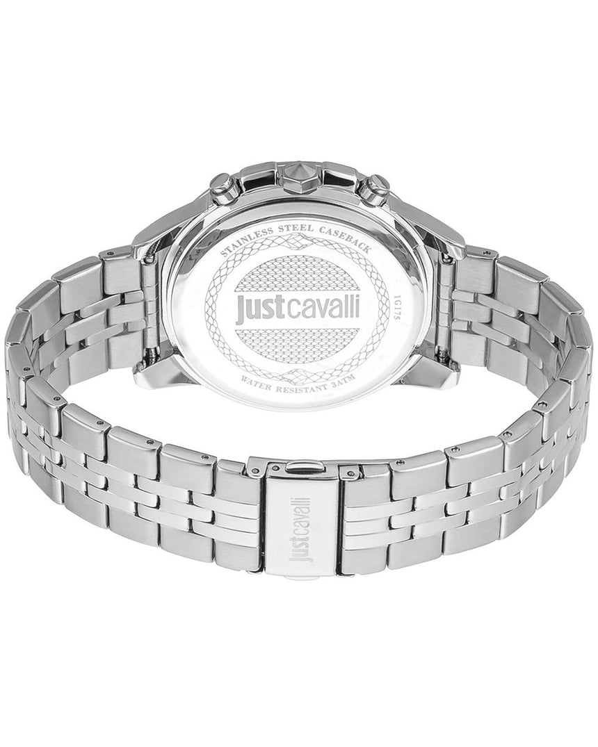 Just Cavalli Men's Silver  Watch - One Size