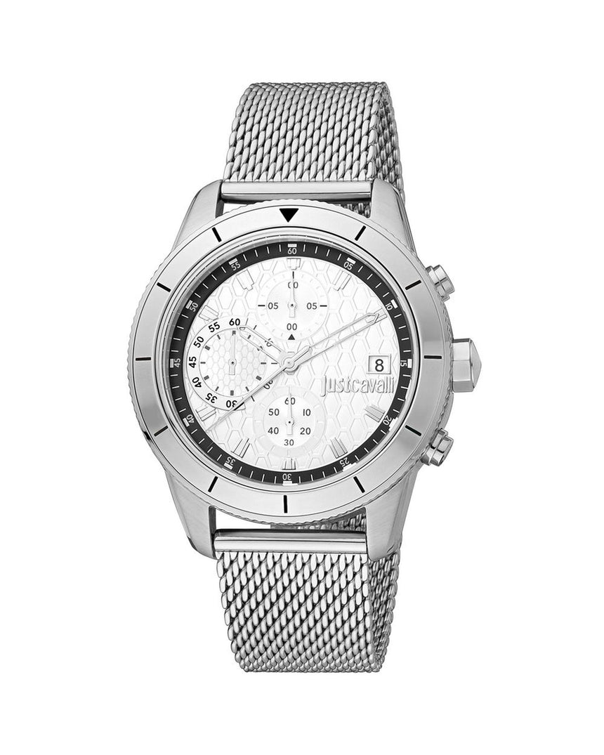 Just Cavalli Men's Silver  Watch - One Size