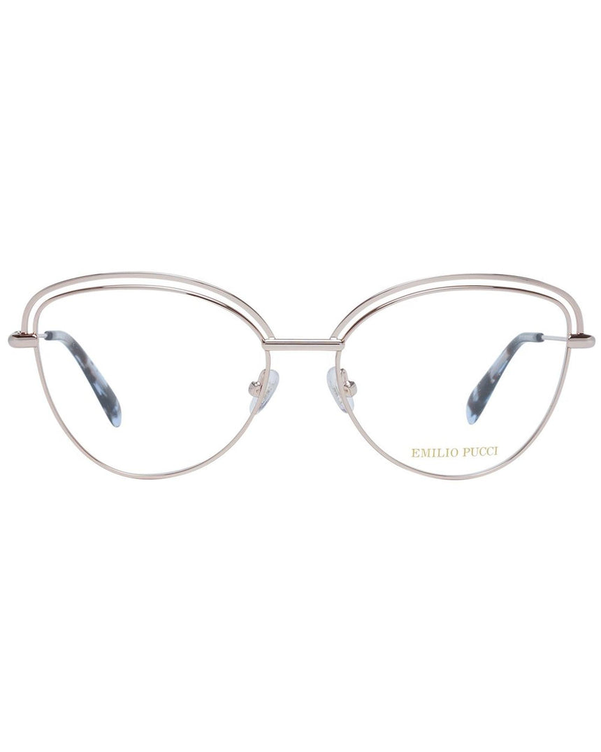 Emilio Pucci Women's Rose Gold  Optical Frames - One Size