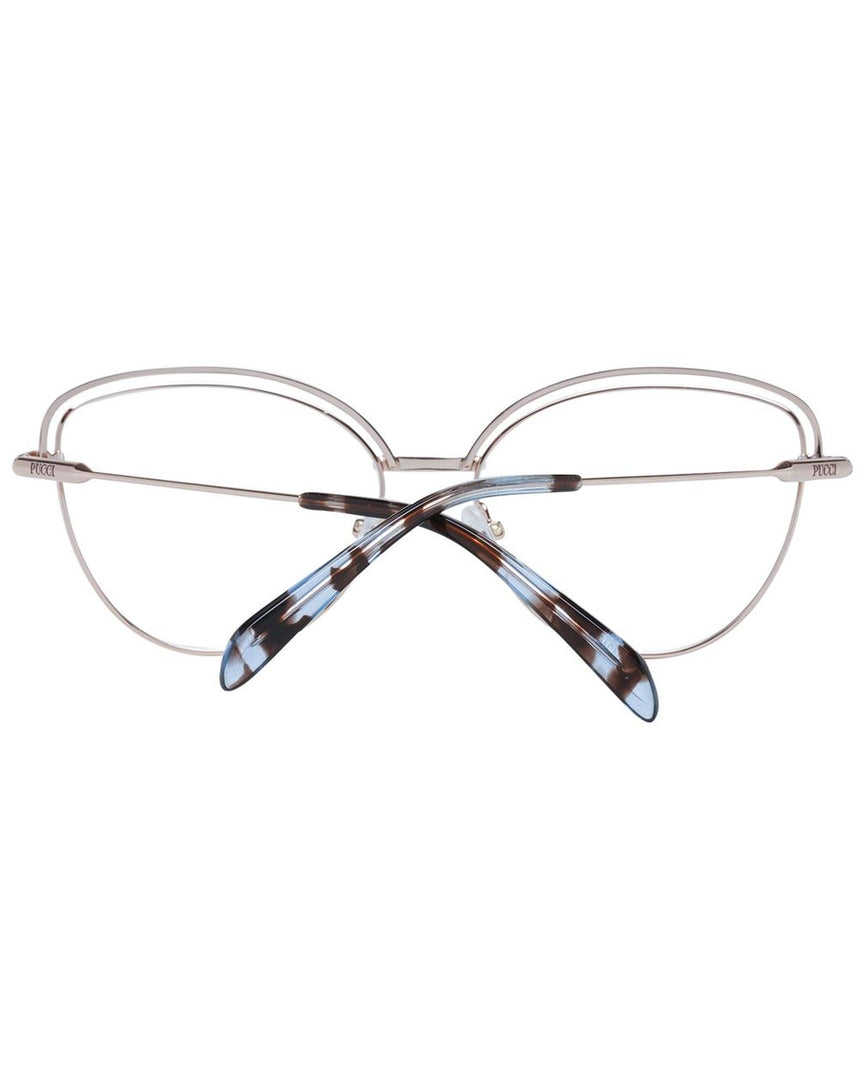 Emilio Pucci Women's Rose Gold  Optical Frames - One Size