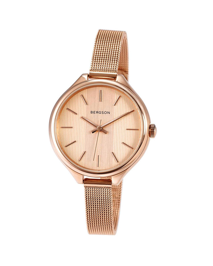 Bergson Women's Rose Gold  Watch - One Size