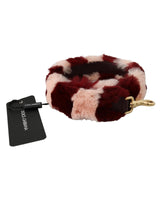 Authentic Dolce & Gabbana Lapin Fur Shoulder Strap Accessory One Size Women