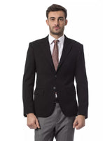 Classic Navy Blue Two-Button Jacket for a Sophisticated Look 50 IT Men