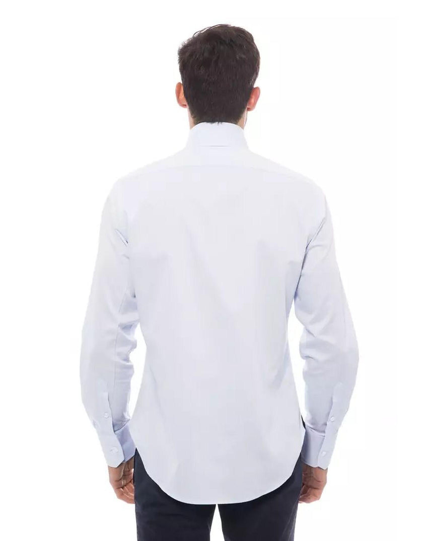 Billionaire Italian Couture Men's Light Blue Cotton Shirt - XL