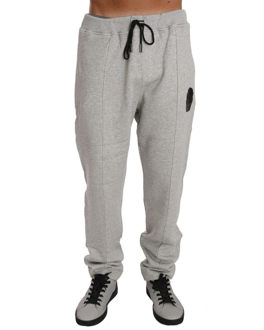 Billionaire Italian Couture Sweatsuit with Hooded Sweater and Elasticated Pants L Men