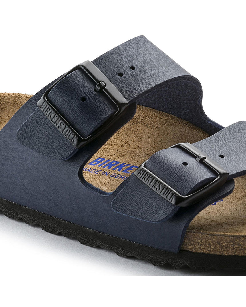 Birkenstock Comfortable Birko-Flor Sandals with Adjustable Straps in Blue - 36 EU