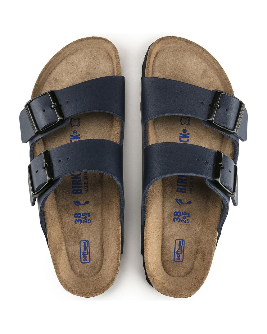 Birkenstock Comfortable Birko-Flor Sandals with Adjustable Straps in Blue - 41 EU