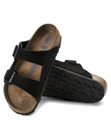 Birkenstock Adjustable Strap Cork Sandals with Deep Heel Cup & Arch Support in Black - 37 EU