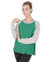 Crown of Edinburgh Cashmere Women's Premium Cashmere Round Neck Sweater in Multicolor - 42 EU